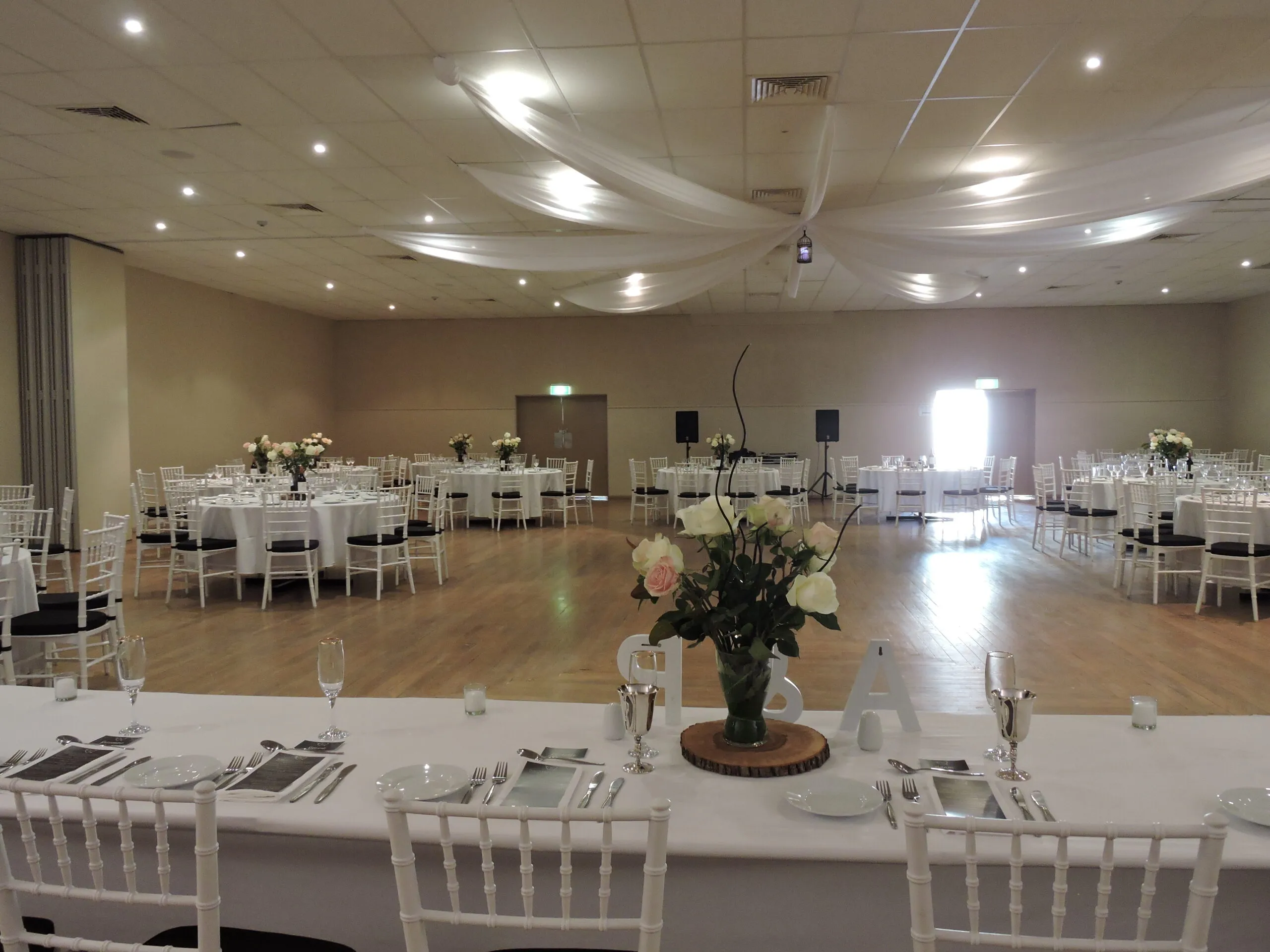 Wedding setup